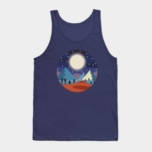 midnight retro Tank Top